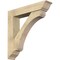 Ekena Millwork Legacy Traditional Rough Sawn Bracket w/ Offset Brace, Douglas Fir, 8"W x 40"D x 40"H BKT0806X40X40LEC01RDF - alternate 1
